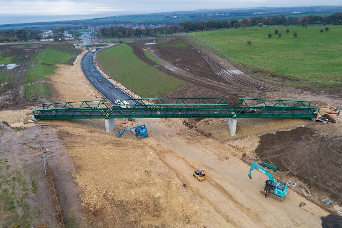 73.5m (3 span) x 4.2m Bow Arch U Frame Warren Truss - Ref 4956